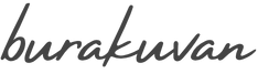 Burak Kuvan signature